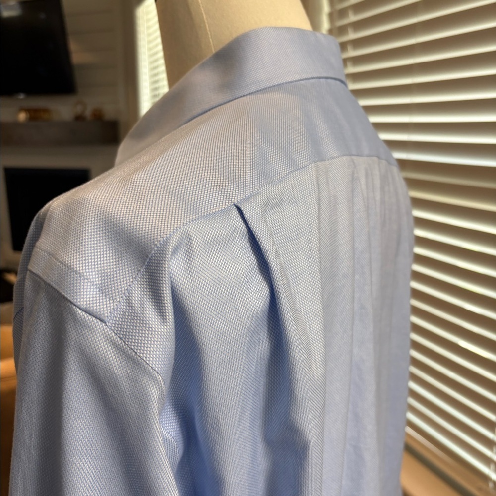 Lorenzo Uomo Sky Blue Dress Shirt - Picture 4 of 6